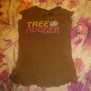 Tree hugger shirt